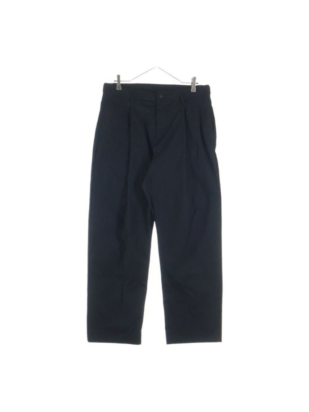 Moncler Pantaloni Trousers Back Logo Straight Nylon Pants